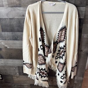 No Boundaries Western Sweater